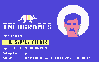 The Sydney Affair screenshot 2 for Commodore 64